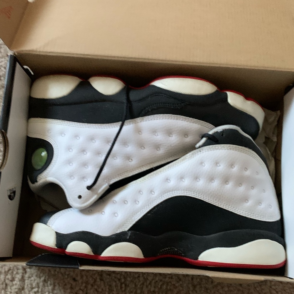 He got game jordan 13s